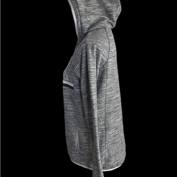 VS PINK Women’s XS full Zip Hooded Jacket thumb holes Drawstring hood & pockets - Picture 11 of 13